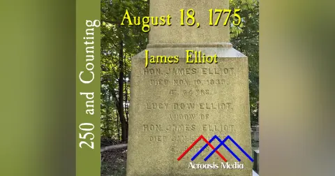 August 18, 1775: James Elliot