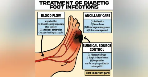 #204 Diabetic Foot Infections & Osteomyelitis: 5 Pearls Segment