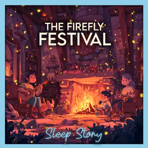 Sleep Story for Grown Ups: The Hidden Firefly Village | Calming Bedtime Story for Deep Sleep, Relaxation & Gentle ASMR for Insomnia Relief