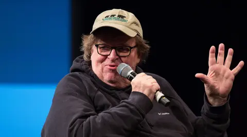 90: Michael Moore, Julie Cohen, Annie Sundberg & Stephen Maing on “Getting Political”