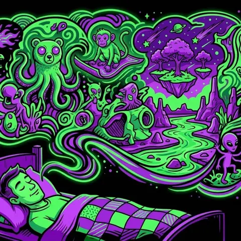 E84 - (Explicit) Steve Barnes of "Sweet Child of Time": Dreaming, Altered States, TV, Music, & Podcasting