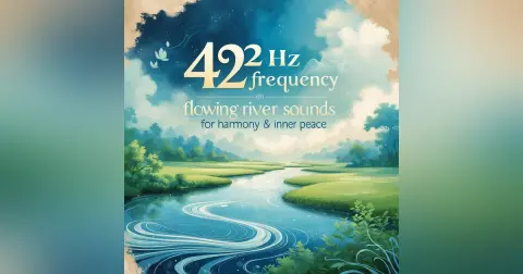 432 Hz Frequency | Flowing River Sounds for Harmony & Inner Peace