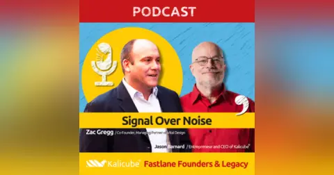 Zac Gregg with Jason Barnard on Fastlane Founders And Legacy. Signal Over Noise