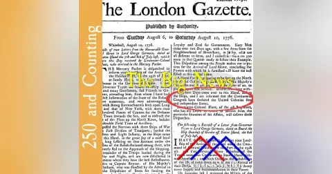 The Big News–August 10, 1776