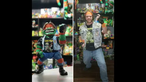 Benjamin Baldwin Rocker Turtle collector and one Cool Kid!