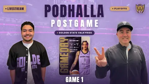 Valkyries vs. Wings Game 1 Reaction | Playoff Podhalla Postgame