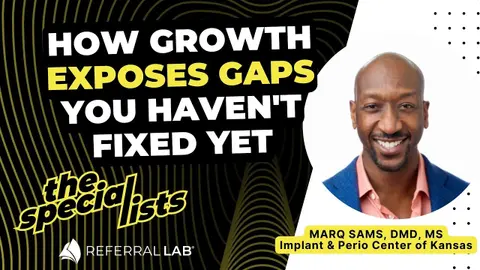 Special List #27: How Growth Exposes Gaps You Haven't Fixed Yet with Dr. Marq Sams