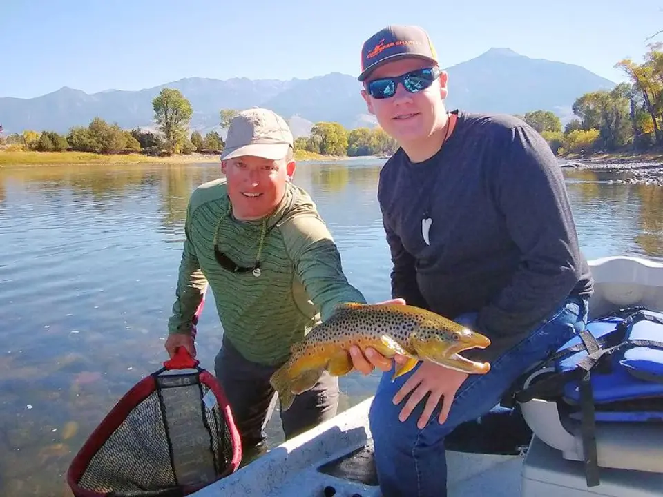 Yellowstone Brown Trout with Water Wiese