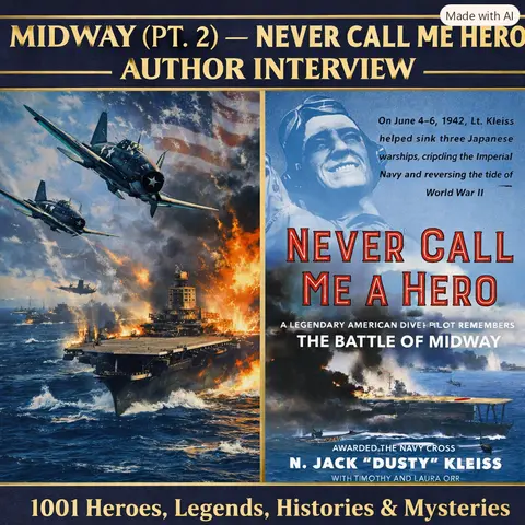 MIDWAY (PART TWO)-NEVER CALL ME A HERO-AUTHOR INTERVIEW