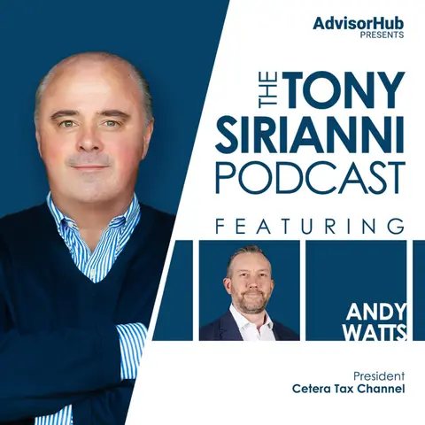 Tony Sirianni with Andy Watts, President of Cetera Tax Channel