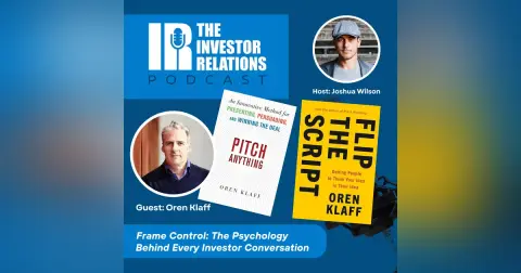 Frame Control: The Psychology Behind Every Investor Conversation — Oren Klaff
