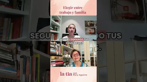 Elegir entre trabajo y familia...