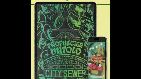TMNT Tarot with Creator Mushroom Grenade and Chanel6 chick Lyddie!