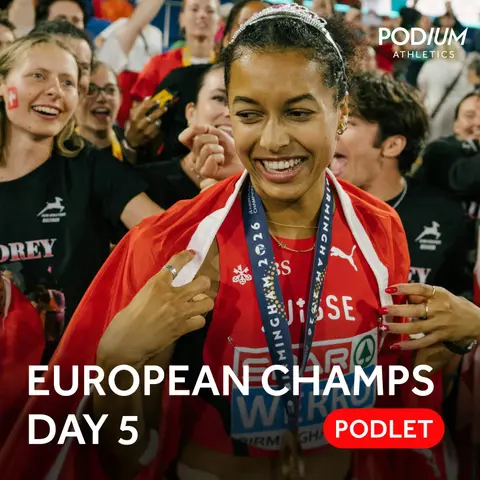 European Athletics Championships 2026 | Day Five Podlet - Audrey Werro beats Keely Hodgkinson to 800m gold