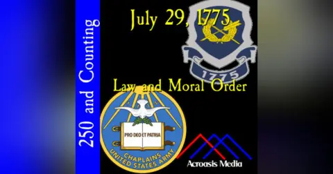 July 29, 1775: Law and Moral Order