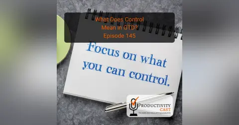 What Does in Control Mean in GTD?