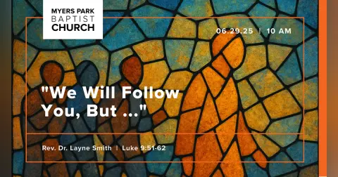 We Will Follow You, But . . .
