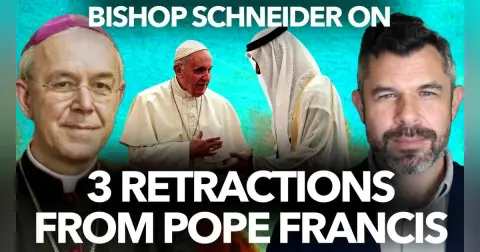 1188: Bishop Schneider on Pope Francis Retractions – Dr. Taylor Marshall