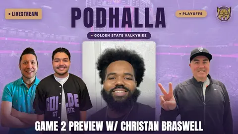 Valkyries vs. Wings Game 2 Preview w/ Christan Braswell | Podhalla