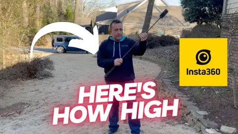 Get the Perfect Shot Every Time with Insta360's 3m 9.8ft Extended Edition Selfie Stick