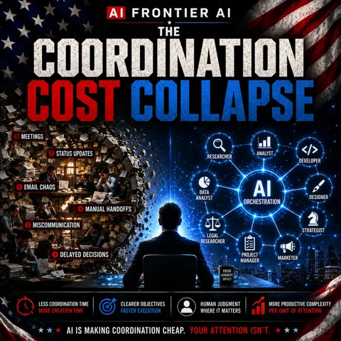 The Coordination Cost Collapse: When Coordination Becomes Cheap