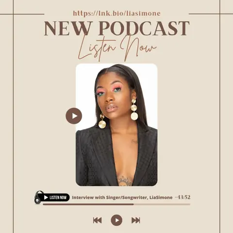 S03 E15: Interview with Detroit Native, Singer/Songwriter and Performer, LiaSimone