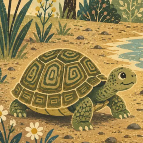 The Tortoise Who Wanted to Fly 🌙 想飞的乌龟 | Calm Bilingual Bedtime Story