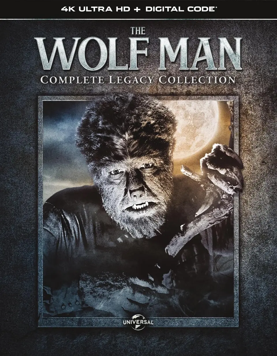 The Wolf Man: Legacy (4K UHD Blu-Ray) All 7 Movies