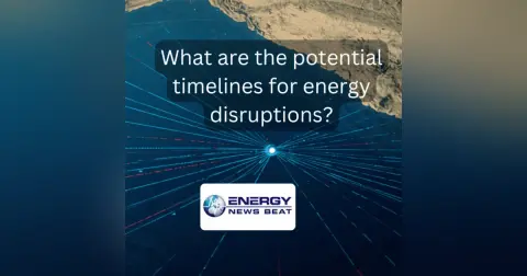 What Are the Energy Distruptions Timelines and 9 Huge Energy Stories