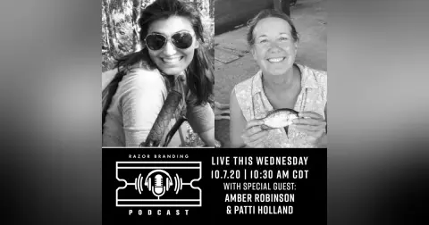 Razor Branding™ Podcast LIVE: 1.27 with Amber Robinson & Patti Holland