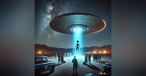 👽 The Holloman UFO Landing: Secret Treaty or Sci-Fi Myth?
