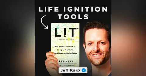 Harvard Professor Dr. Jeff Karp Whose Multiple Companies Have Raised over $600M on His New Book LIT | Co-hosted with Greg Bailey, Chairman of Juvenescence