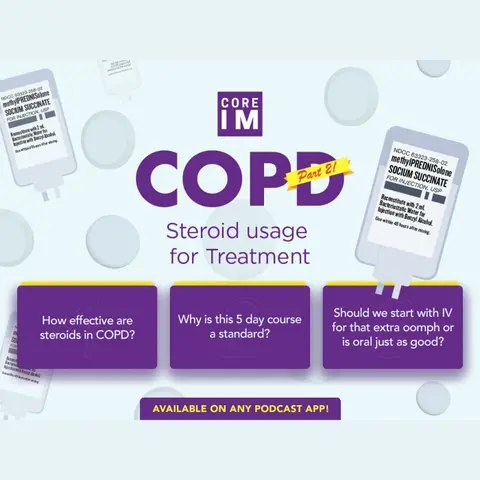 #16 Steroids in COPD: Mind the Gap Segment