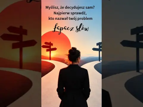 Ktoś właśnie zdecydował, jak masz myśleć