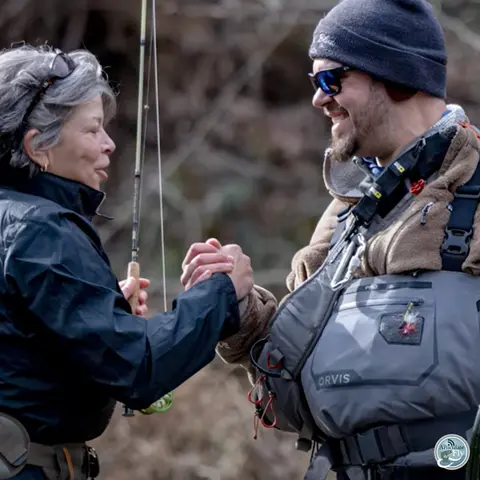 S6, Ep 58: Reeling in Serenity: Sylvia & Ian Huron on Recovery and Fly Fishing