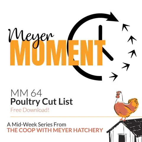 Meyer Moment: Poultry Cut List
