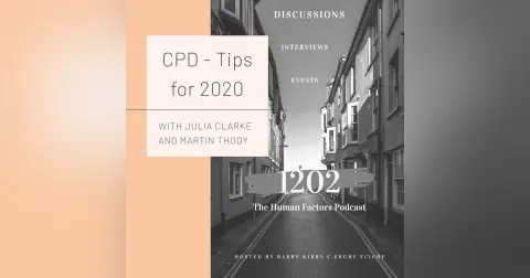 CPD – Tips for 2020 with Julia Clarke and Martin Thody