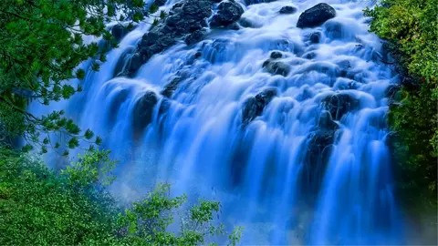 Super Relaxing Waterfall Sounds for Sleeping