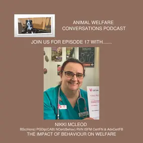 Nikki McLeod BSc(Hons) PGDip(CAB) NCert(Behav) RVN ISFM CertFN & AdvCertFB Profile Photo