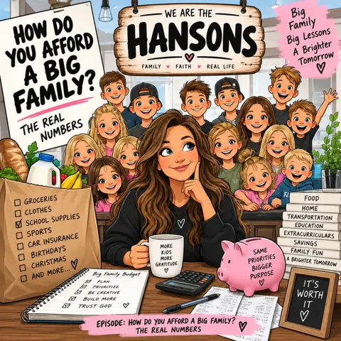 How Do You Afford A Big Family? The Real Numbers
