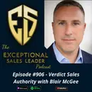 Verdict Sales Authority with Blair McGee