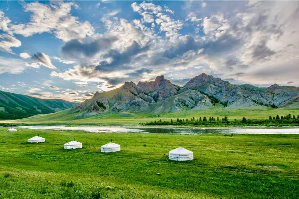 Ghers in Mongolia for Fly Fishing