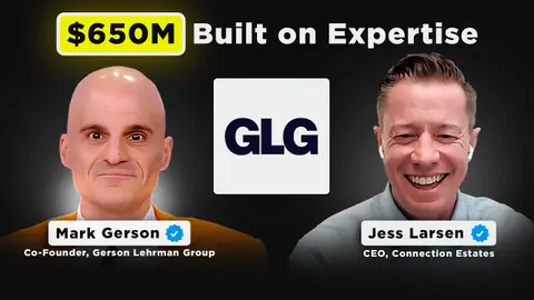 Why Giving Makes You Richer | Co‑Founder & Co‑Chairman, GLG Mark Gerson