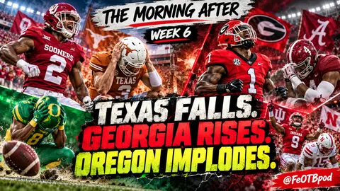 THE MORNING AFTER — WEEK 6: Texas Stunned, Georgia Takes the Throne & Oregon Implodes