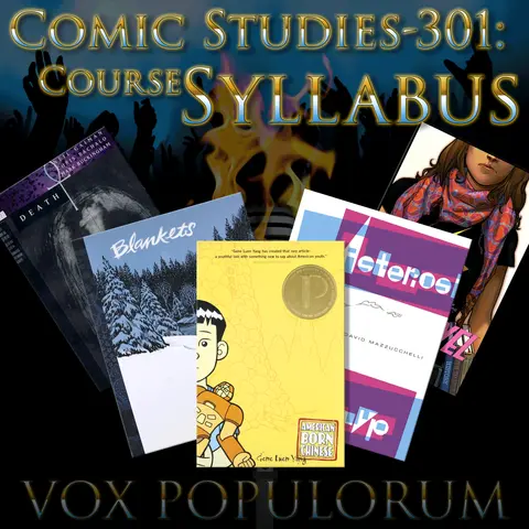 Episode 23: Comic Studies-301: Course Syllabus