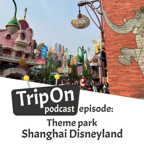 Theme Park Shanghai Disneyland, very familiar but totally different