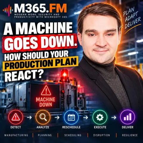 A Machine Goes Down. How Should Your Production Plan React?
