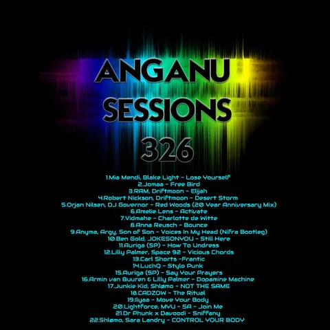 ANGANU SESSIONS #326 Hard Techno