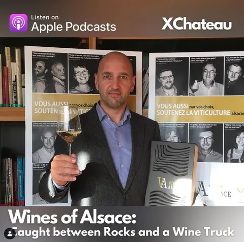 Caught between rocks and a wine truck - Foulques Aulagnon, Wines of Alsace