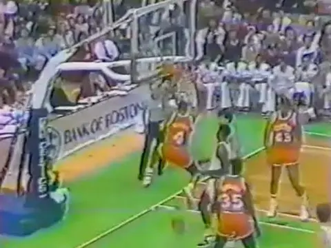Ron Harper - incredible highlights - 30p in Cavaliers rookie debut vs Celtics | Boston Garden (1987)